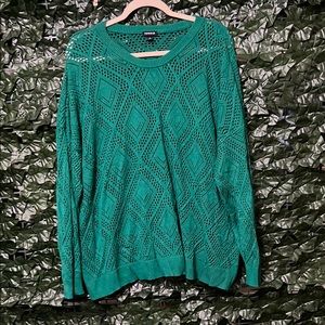 Green Knit Sweater